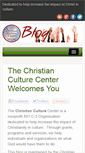 Mobile Screenshot of christianculturecenter.com
